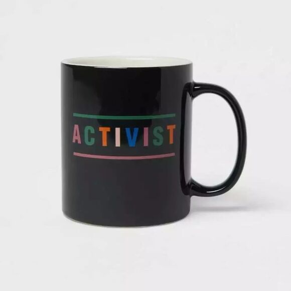 Room Essentials Stoneware Activist Mug - Picture 4 of 4